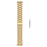 For Samsung Galaxy Fit3 Replacement Strap Quick Release Stainless Steel Watch Band - Gold - 2
