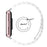 For Samsung Galaxy Fit3 Quick Release Watch Strap Stainless Steel Watchband - Black / Red / Black - 6