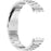 For Samsung Galaxy Fit3 SM-R390 Replacement Strap Classic 3-Bead Stainless Steel Watch Band - Silver - 3