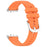 For Samsung Galaxy Fit3 Watch Band Soft Silicone Strap Replacement - Orange - 2