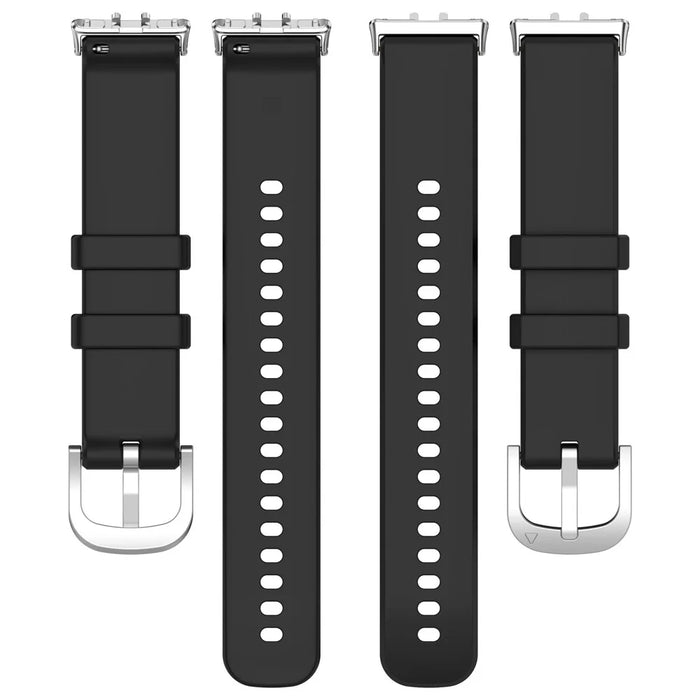 For Samsung Galaxy Fit3 Watch Band Soft Silicone Strap Replacement - Orange - 5