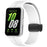 For Samsung Galaxy Fit3 Silicone Watch Band Folding Buckle Sport Replacement Straps - White - 4