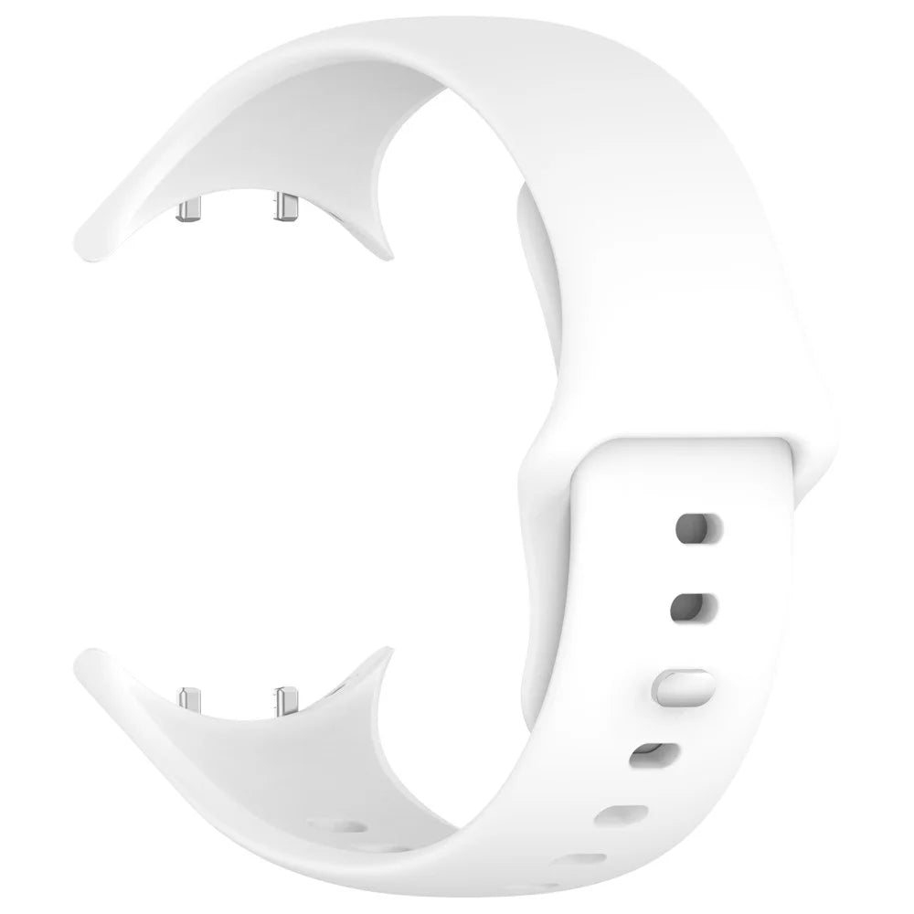 For vivo Watch 3 Silicone Watch Band Adjustable Wrist Strap Replacement - White - 2