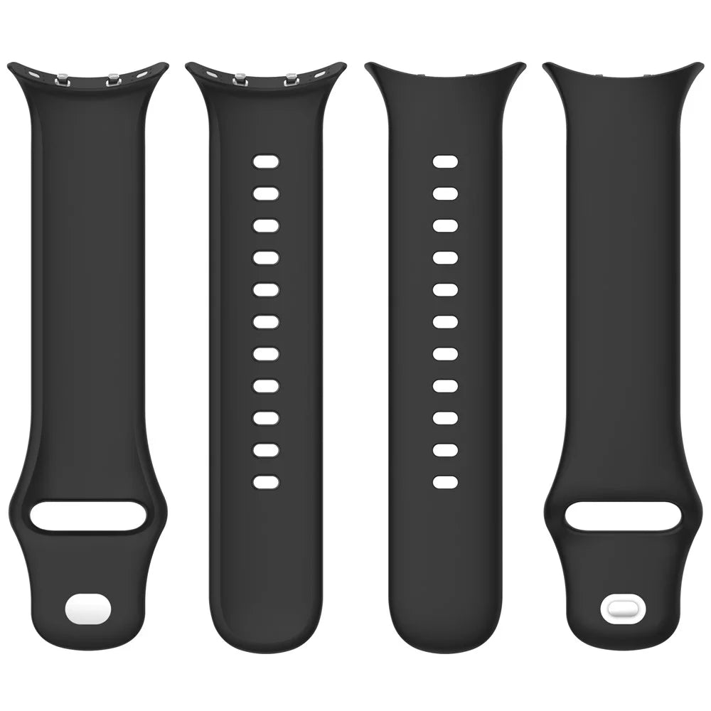 For vivo Watch 3 Silicone Watch Band Adjustable Wrist Strap Replacement - White - 5