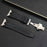 For Apple Watch Series 11 10 42mm / 9 8 7 41mm / SE3 SE2 SE 6 5 4 40mm / 3 2 1 38mm Silicone Band Butterfly Buckle Watch Strap - Black - 7