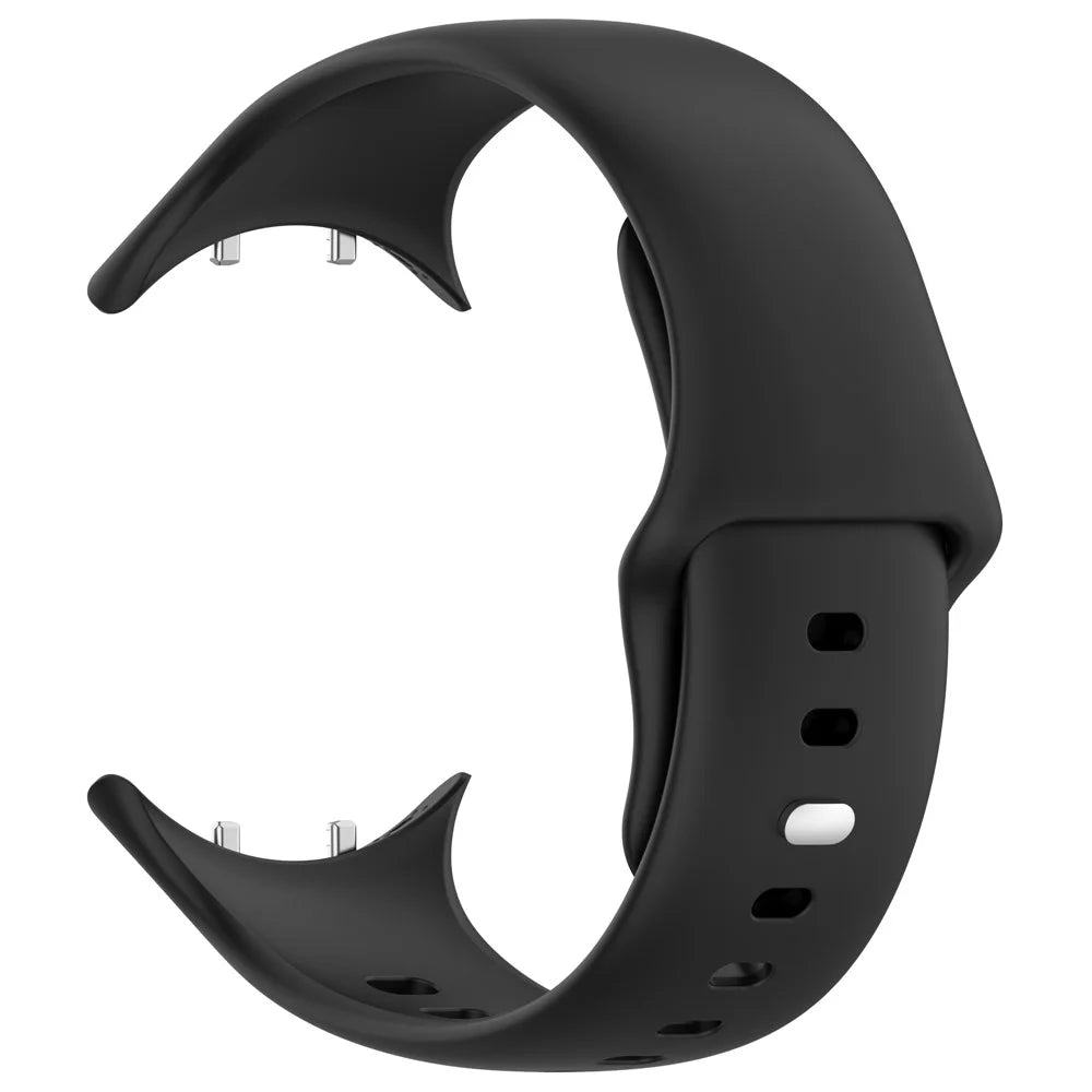 For vivo Watch 3 / iQOO Watch Wrist Strap Soft Silicone Smart Watch Band - Black - 3