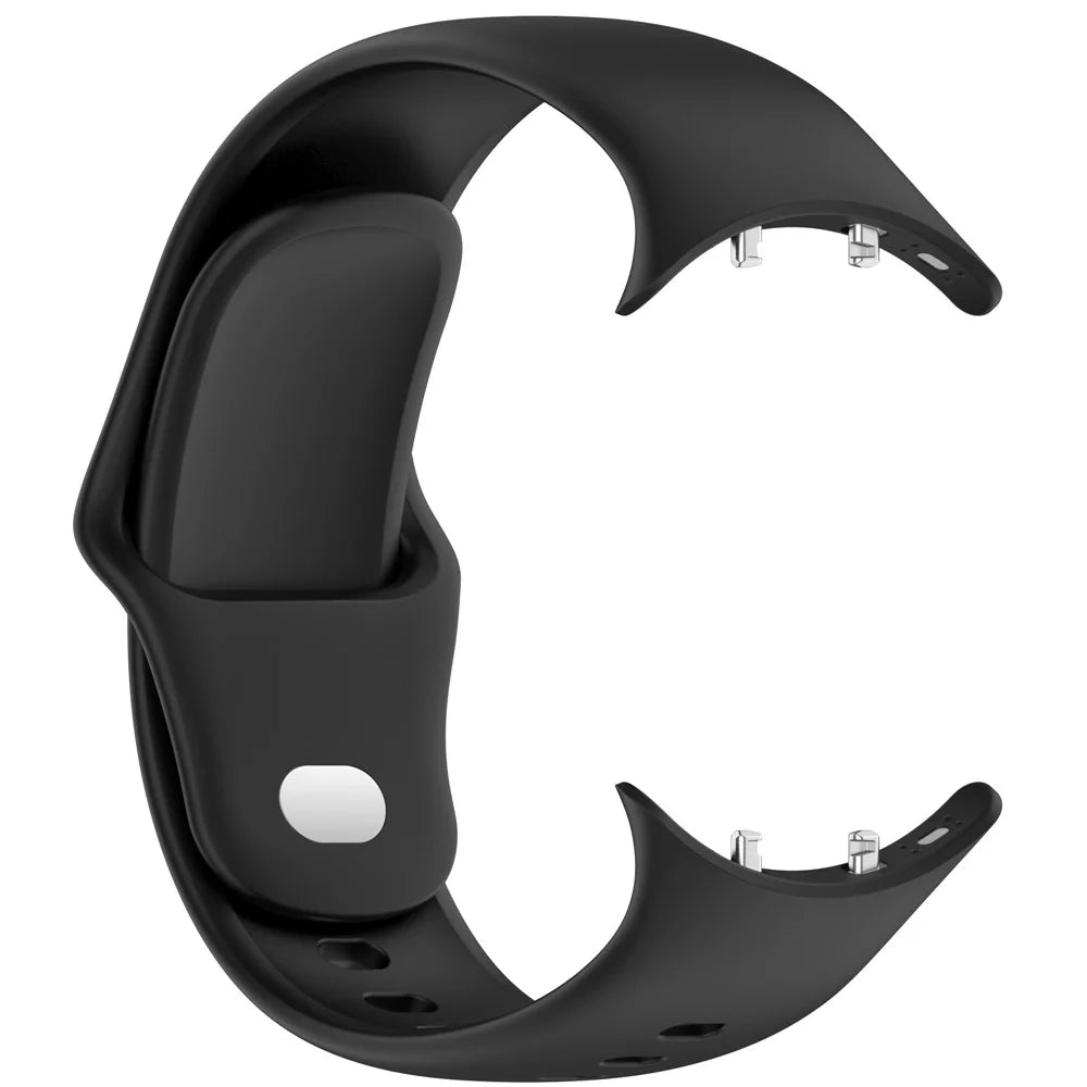 For vivo Watch 3 / iQOO Watch Wrist Strap Soft Silicone Smart Watch Band - Black - 4