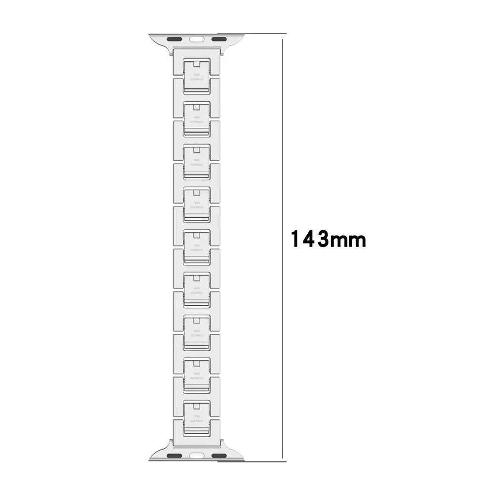 For Apple Watch Ultra 3 2 1 49mm / Series 11 10 46mm / 9 8 7 45mm / SE3 SE2 SE 6 5 4 44mm / 3 2 1 42mm Watch Band Stainless Steel Strap - Silver - 7