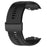 For Huawei Watch D Adjustable Silicone+Metal Watch Strap Flexible Wrist Band with Buckle - Black - 2