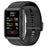 For Huawei Watch D Adjustable Silicone+Metal Watch Strap Flexible Wrist Band with Buckle - Black - 4
