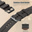 For Garmin Fenix 5X 6X 7X Pro 51mm Tactix Delta 26mm Genuine Leather Watch Strap Band Replacement - Black - 4