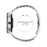 For Garmin Vivoactive 4 Smart Watch Strap Stainless Steel Watch Band with Butterfly Buckle - Silver - 7