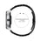 For Garmin Venu 3 Stainless Steel Smart Watch Strap Butterfly Buckle Wrist Band - Black+Silver - 7