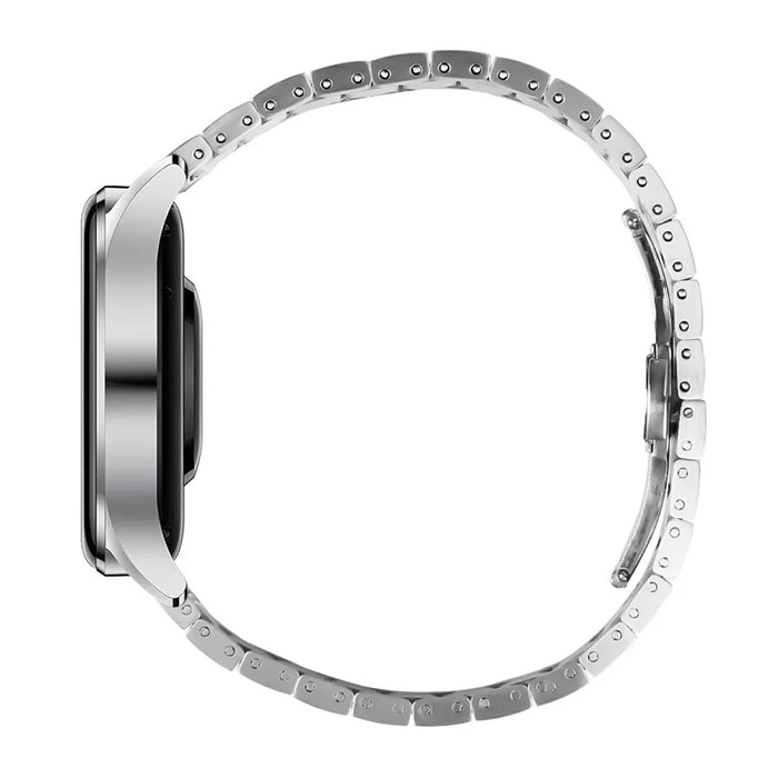 For Xiaomi Haylou RT LS05S Stainless Steel Watch Strap Buckle Design Wrist Band - Silver - 3