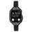 For Apple Watch Series 6  /  5  /  4  /  SE (2022)  /  SE (2023)  /  SE 40mm Electroplated 7 Beads Stainless Steel Strap with Watch Case - Black - 2