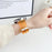 For Garmin vivoactive 5 / Venu 2 Plus 20mm Watch Band Transparent Soft TPU Wrist Strap - Transparent Light Orange - 2