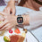 Watch Strap for Gabb Watch 2 Pattern Printing Elastic Nylon Wrist Band - Style 3 Leopard - 5