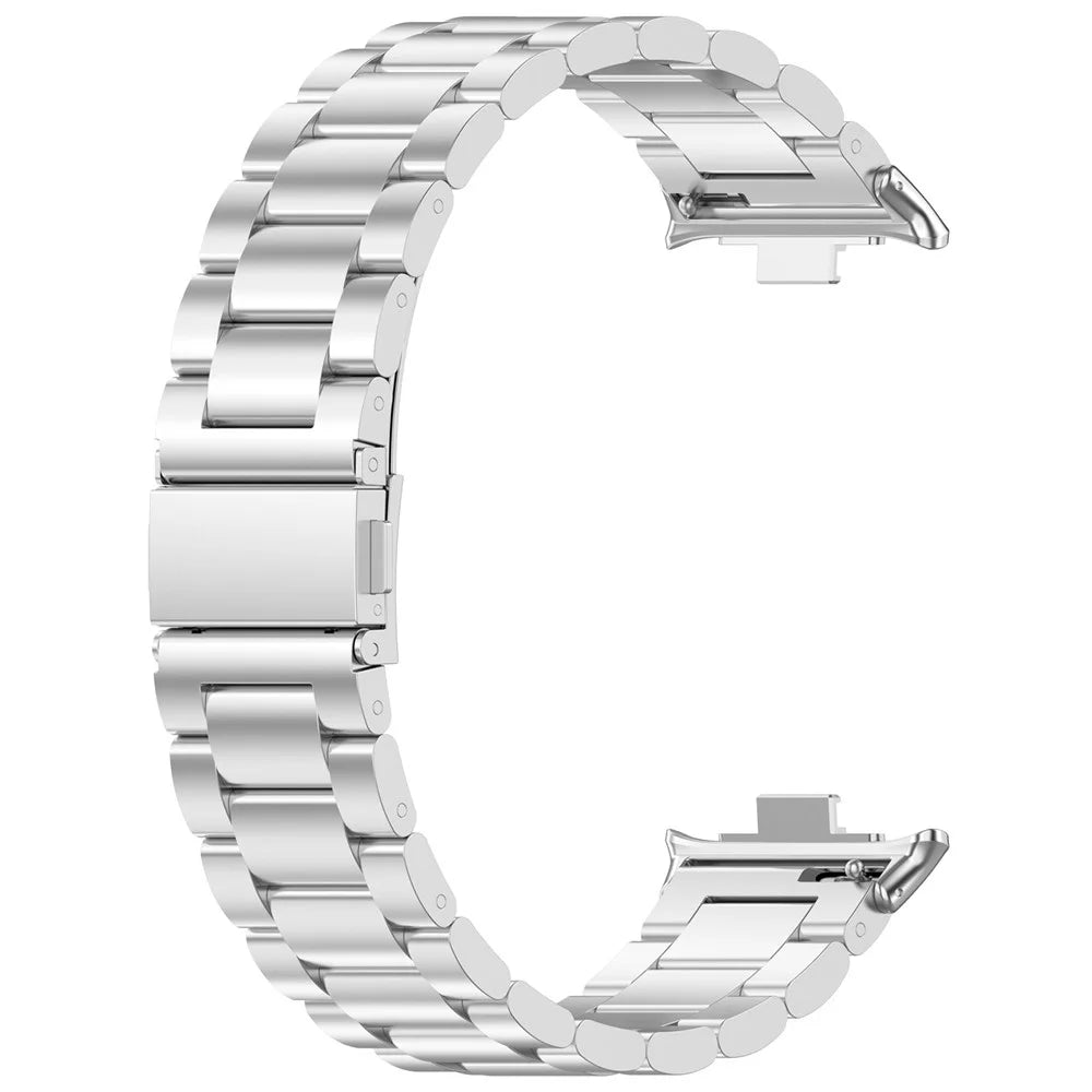 For Xiaomi Smart Band 10 Pro / 9 Pro / 8 Pro / Redmi Watch 6 / 5 / 5 eSIM / 4 Stainless Steel Wrist Band Watch Strap with Buckle - 2