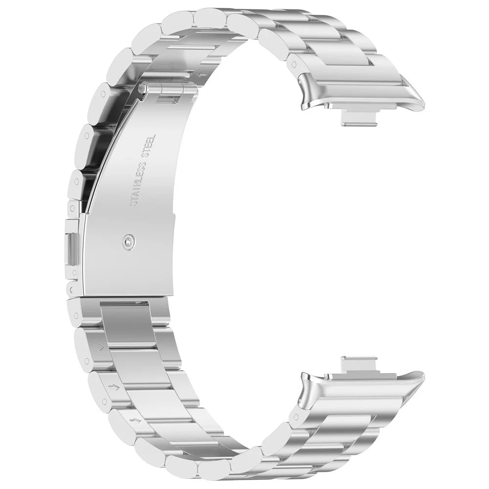 For Xiaomi Smart Band 10 Pro / 9 Pro / 8 Pro / Redmi Watch 6 / 5 / 5 eSIM / 4 Stainless Steel Wrist Band Watch Strap with Buckle - 3
