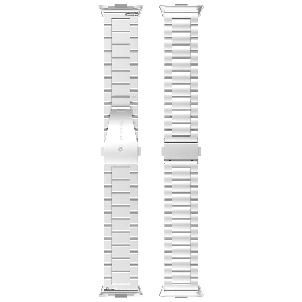 For Xiaomi Smart Band 10 Pro / 9 Pro / 8 Pro / Redmi Watch 6 / 5 / 5 eSIM / 4 Stainless Steel Wrist Band Watch Strap with Buckle - 5