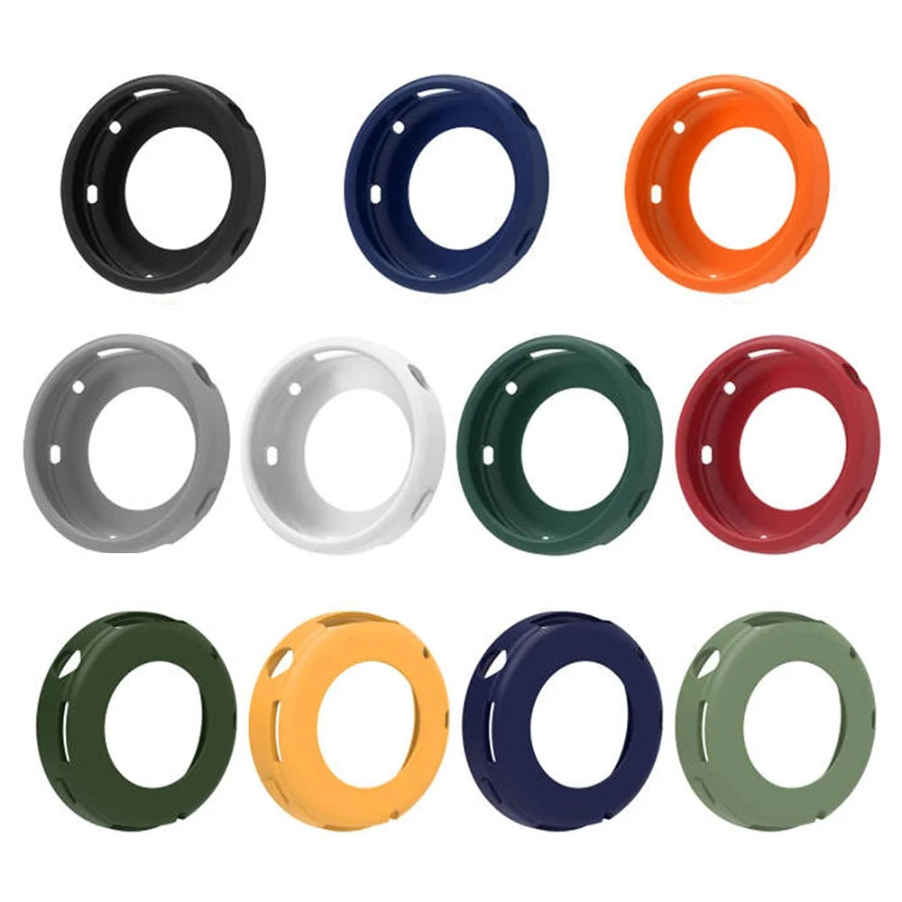 For Huawei Watch GT 4 41mm Replacement Silicone Band with Watch Case - Black - 3