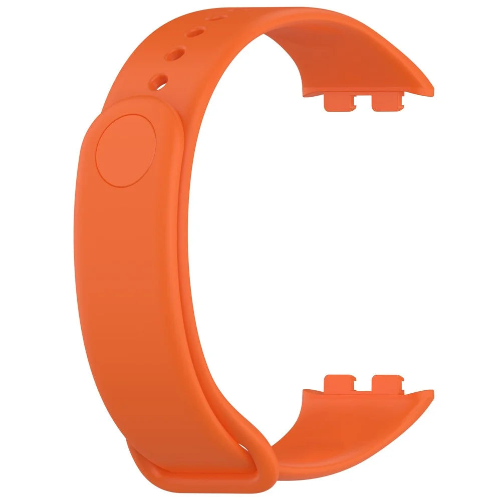 For Honor Band 9 Silicone Watch Strap Replacement Wrist Band - Orange - 3