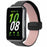 For Samsung Galaxy Fit3 Watch Band Genuine Cow Leather Folding Magnetic Buckle Strap - Black - 2