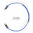 For Coros Vertix 2  /  Garmin Fenix 7X  /  6X  /  5X 26mm Trail Loop Nylon Band Soft Watch Strap - Blue  /  Grey+Blue - 5