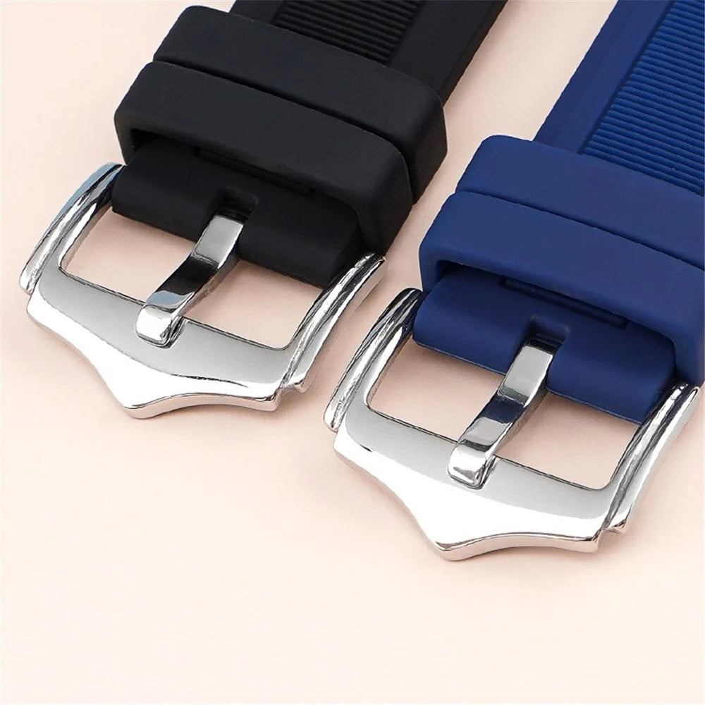 For Apple Watch Ultra 3 2 1 49mm / Series 11 10 46mm / 9 8 7 45mm / SE3 SE2 SE 6 5 4 44mm / 3 2 1 42mm Watch Strap Silicone Band - Black - 3