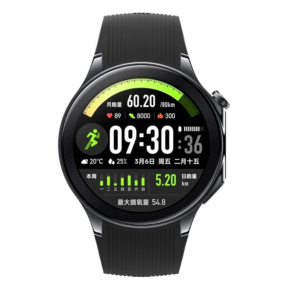 For Oppo Watch X / Watch X2 / OnePlus Watch 3 43mm / 2R / 2 Replacement Soft Silicone Strap Adjustable Watch Band - Black - 5