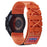For Huawei Watch GT 4 46mm / Watch 4 / 4 Pro Watch Band 22mm Loop Fastener Nylon Wrist Strap - Orange - 1
