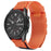 For Huawei Watch GT 4 46mm / Watch 4 / 4 Pro Watch Band 22mm Loop Fastener Nylon Wrist Strap - Orange - 2