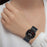 For Garmin Fenix 7X / 7X Pro 51mm / Instinct 2X / Quickfit 26mm Nylon Sticker Wrist Strap - Black - 4