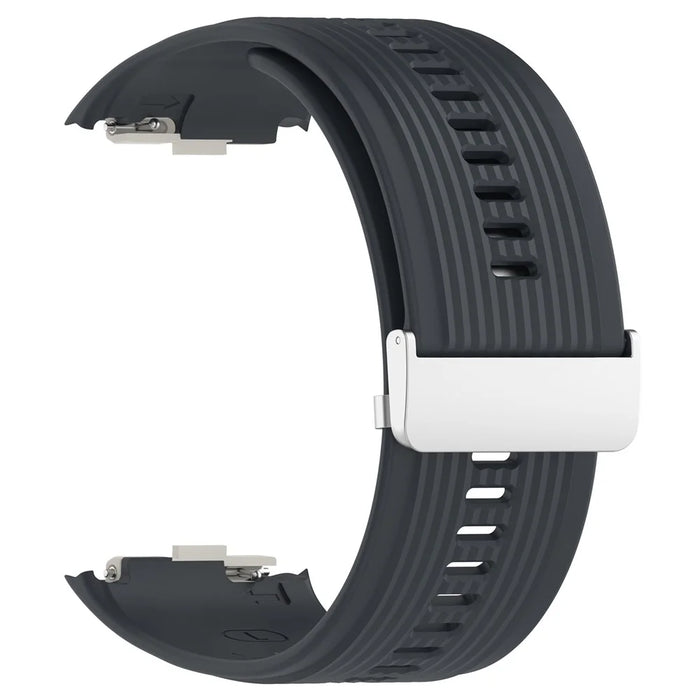 For Huawei Watch D Replacement Wrist Band Adjustable Silicone Watch Strap - Dark Grey - 3