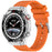 For Garmin Venu 3 / Venu 2 / Vivoactive 4 22mm Watch Band Comfortable Fluororubber Wrist Strap - Orange - 2