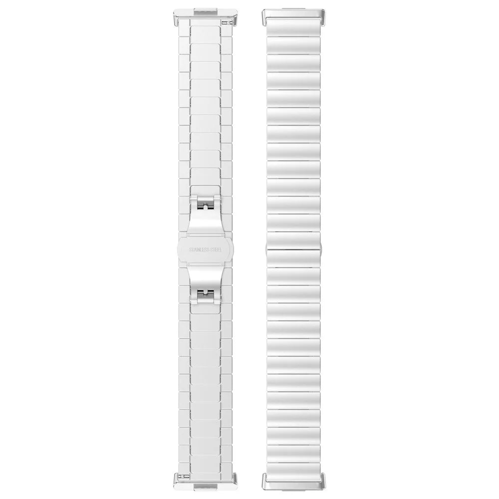 For Huawei Watch Fit 3 Stainless Steel Replacement Strap Metal Watch Band - Black - 5