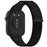 For Huawei Watch Fit 3 Wrist Watch Band Nylon Comfortable Strap Replacement - Black+Grey - 1