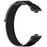 For Huawei Watch Fit 3 Wrist Watch Band Nylon Comfortable Strap Replacement - Black+Grey - 2