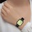 For Huawei Watch Fit 3 Wrist Watch Band Nylon Comfortable Strap Replacement - Black+Grey - 5