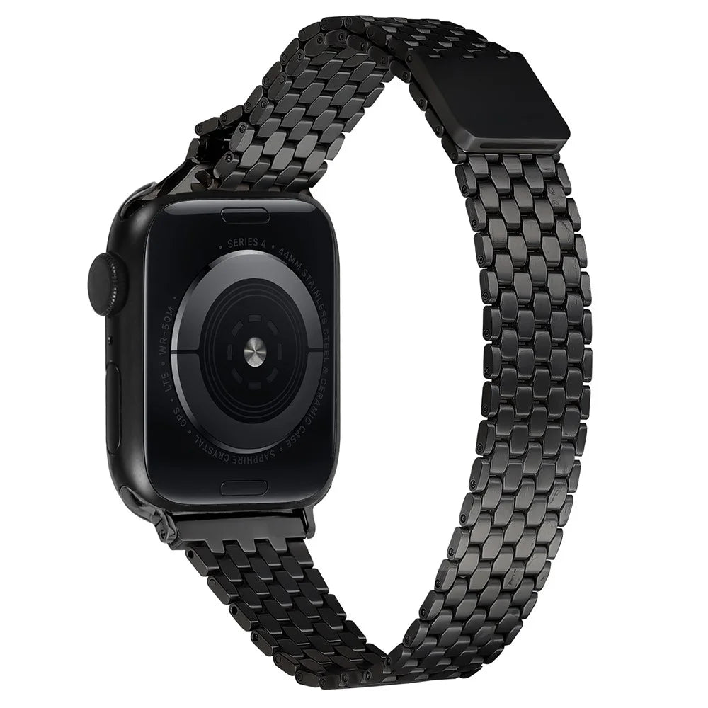 Magnetic Buckle Strap for Apple Watch Series 11 10 42mm / 9 8 7 41mm / SE3 SE2 SE 6 5 4 40mm / 3 2 1 38mm Stainless Steel Band - 1