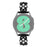 For Samsung Galaxy Watch6 / Watch6 Classic Replacement Stainless Steel Watch Strap with Pearl Decor - Black - 3