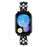 Watch Strap for Xiaomi Smart Band 10 Pro / 9 Pro / 8 Pro / Redmi Watch 6 / 5 / 4 Pearl Decor Four Leaf Clover Stainless Steel Band - Black - 2