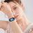 Watch Strap for Xiaomi Smart Band 10 Pro / 9 Pro / 8 Pro / Redmi Watch 6 / 5 / 4 Pearl Decor Four Leaf Clover Stainless Steel Band - Black - 6