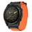 For Garmin Tactix 7 Pro / Fenix 7X / 6X Pro / 5X Plus Watch Band 26mm Nylon Wrist Strap - Orange - 2