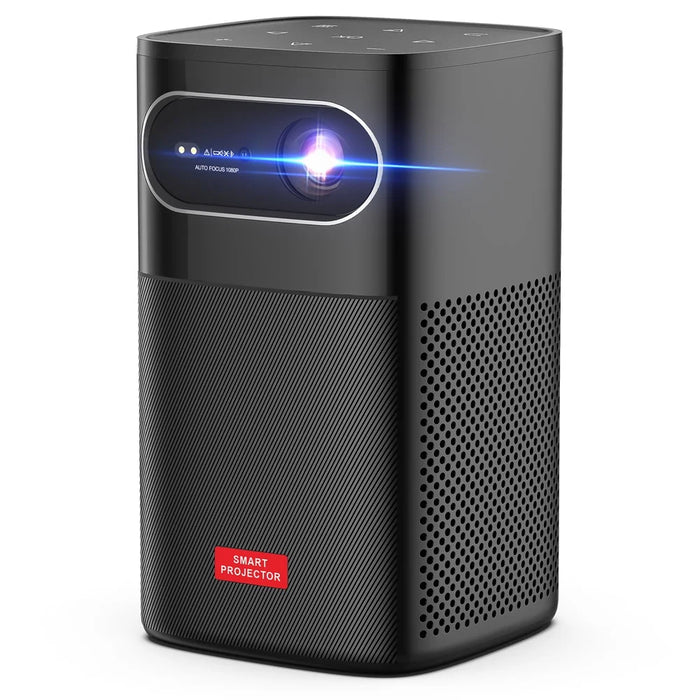 M1 1080P Android 9.0 Projector WiFi DLP Intelligent Projector Support Bluetooth-compatible Function - US Plug - 1