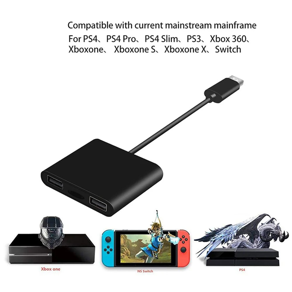 JYS Keyboard Mouse Wired Converter Adapter for Xbox One Ps4 Nintendo - 2