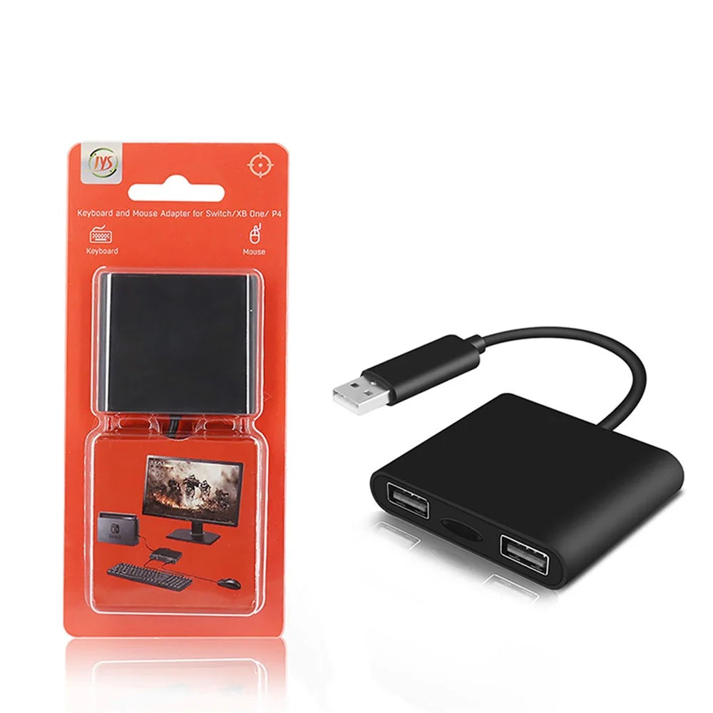 JYS Keyboard Mouse Wired Converter Adapter for Xbox One Ps4 Nintendo - 7