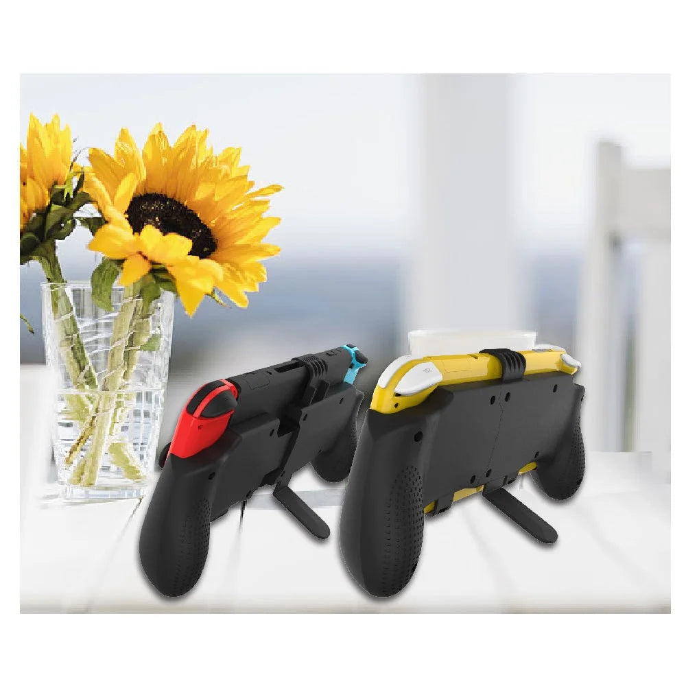 JYS JYS-NS183 2-in-1 Console Grip Holder Protective Case Retractable with Detachable Bracket for Nintendo Switch/Switch Lite - 7