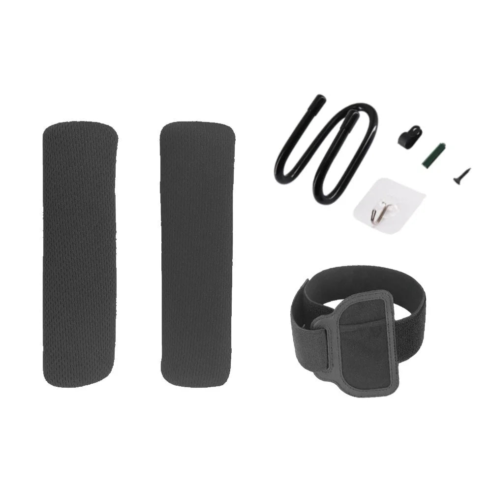 JYS JYS-NS186 Ring Fit Adventure Suit Elastic Leg Strap + Two Ring Grips + Hook for Nintend Switch Joy-con - 1
