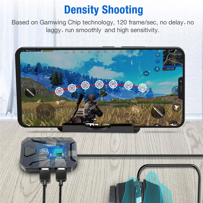GAMWING Mix Pro+ PUGB Mobile Game Controller Keyboard and Mouse Converter - 4